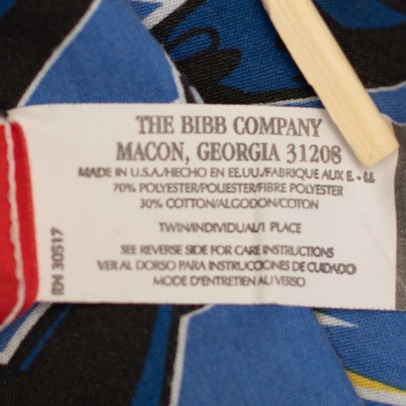 VINTAGE 1996 Batman and Robin twin flat sheet - Picture 3 of 3